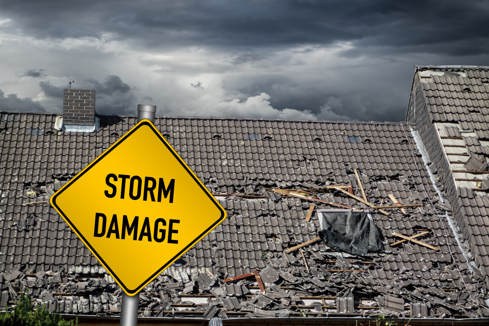 storm damage, roof damage, insurance claim